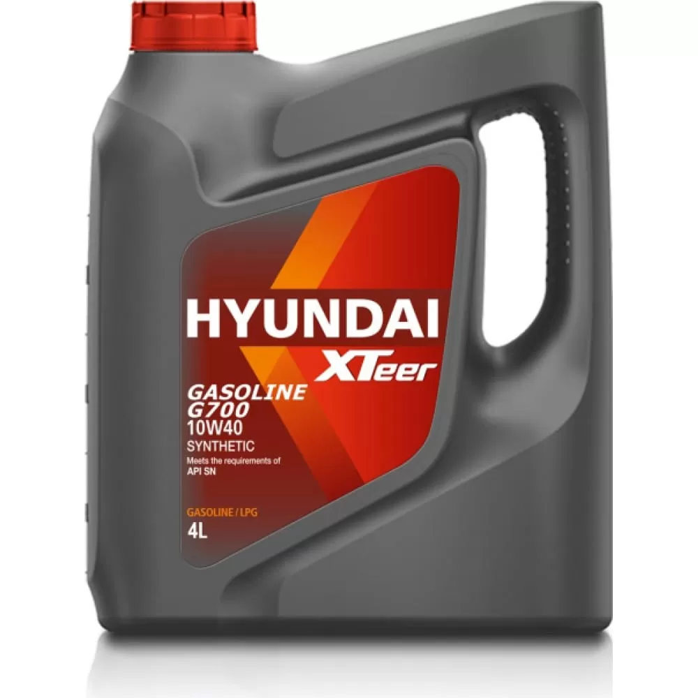 Синтетическое моторное масло HYUNDAI XTeer XTeer Gasoline G700 10W40 SN