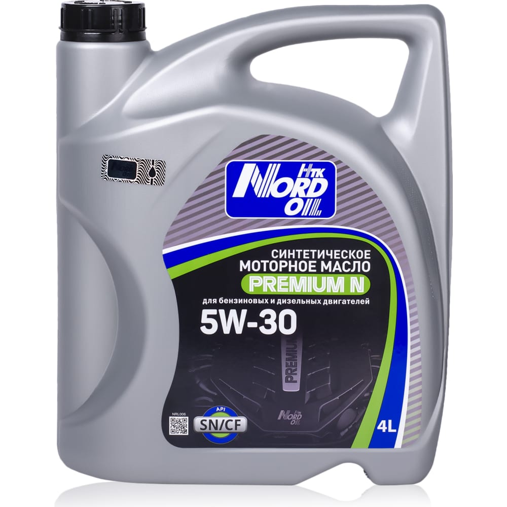Моторное масло NORD OIL Premium N 5W-30, SN/CF