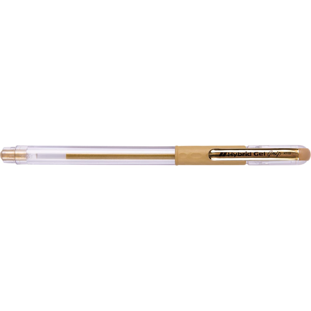 Гелевая ручка Pentel Hybrid gel Grip Metallic K118-X
