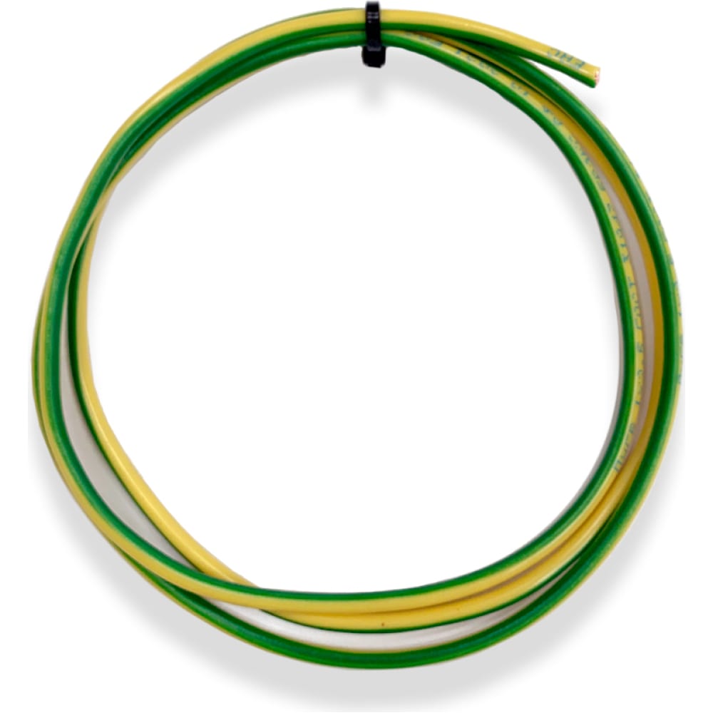 Установочный провод ПРОВОДНИК ПуГПнгA-HF 1x0.75 мм2 Зелено-желтый, 1000м