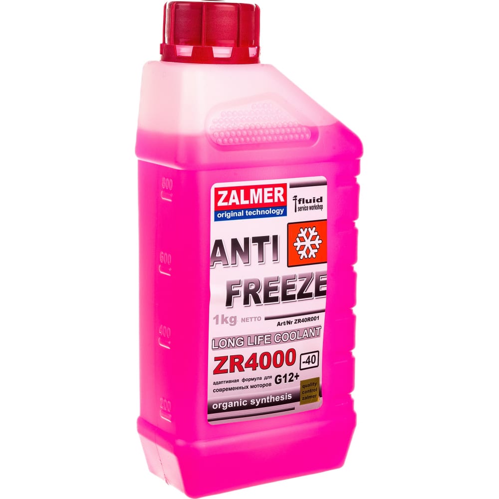 Антифриз ZALMER Antifreeze ZR4000 LLC G12+