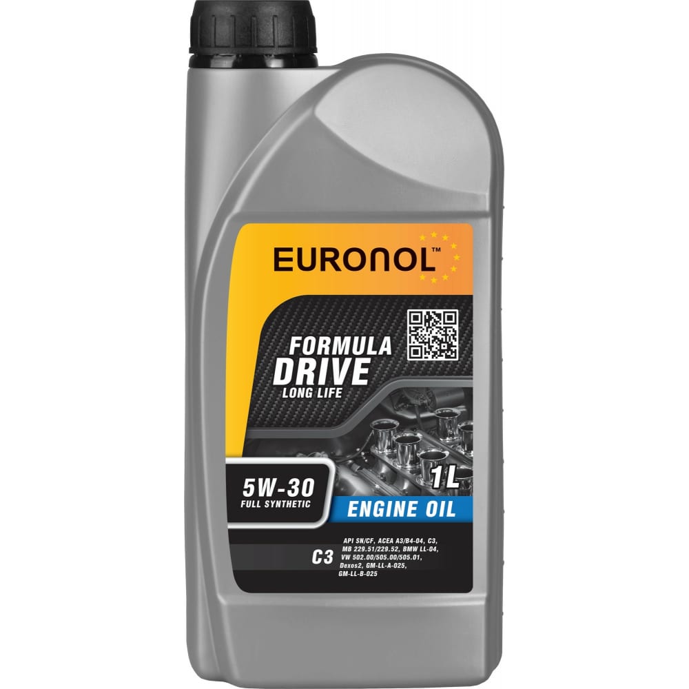 Моторное масло Euronol DRIVE FORMULA LL 5w-30, С3