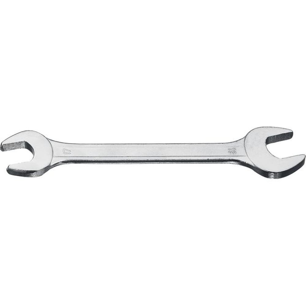 Рожковый гаечный ключ СИБИН 17 x 19 мм