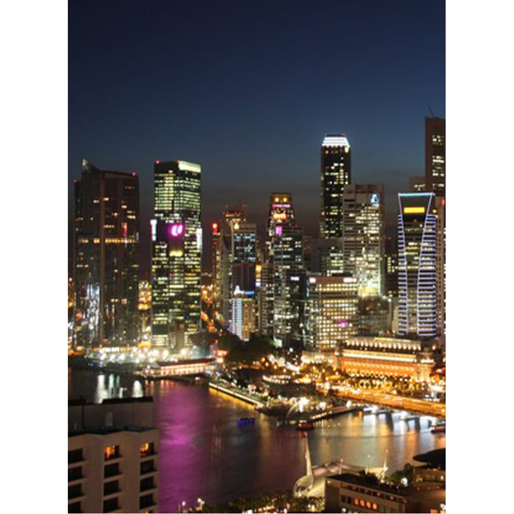 Фотообои Студия фотообоев Ночной Сингапур