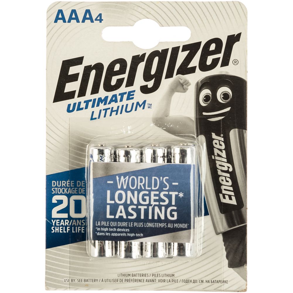 Батарейка Energizer Ultimate Lithium E92/AAA