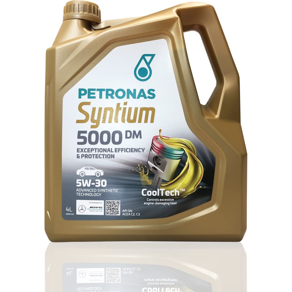 Синтетическое моторное масло Petronas SYNTIUM 5000 DM 5W-30