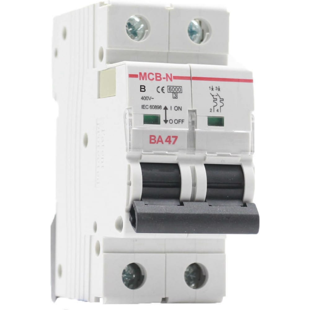 Автоматический выключатель AKEL ВА47-MCB-N-2P-B4-AC