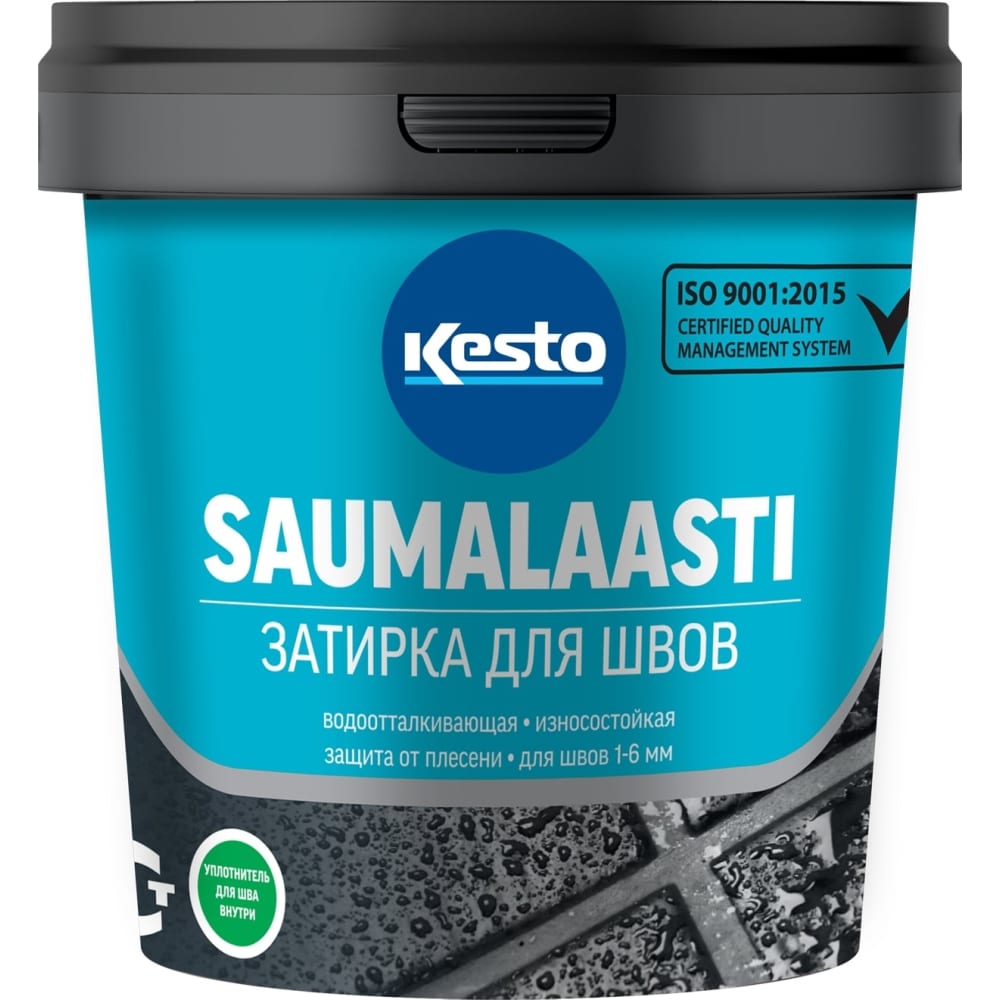 Затирка Kesto Saumalaasti 40, 1 кг, серый