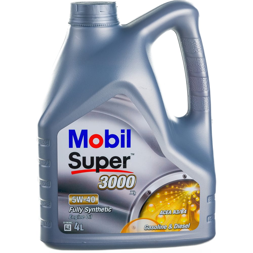 Синтетическое моторное масло MOBIL Super 3000 X1 5W-40