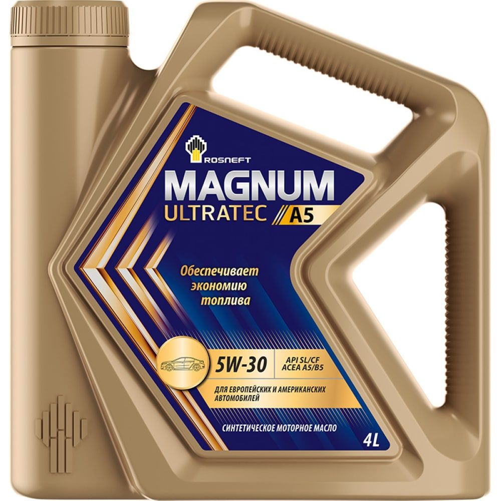 Синтетическое моторное масло Роснефть Magnum Ultratec A5 5W-30 SL-CF