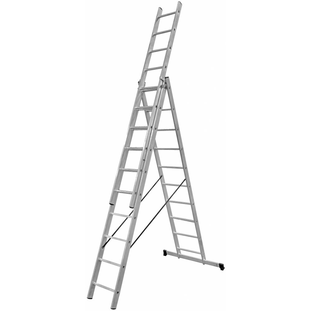 Трехсекционная лестница Inforce ЛП-03-10