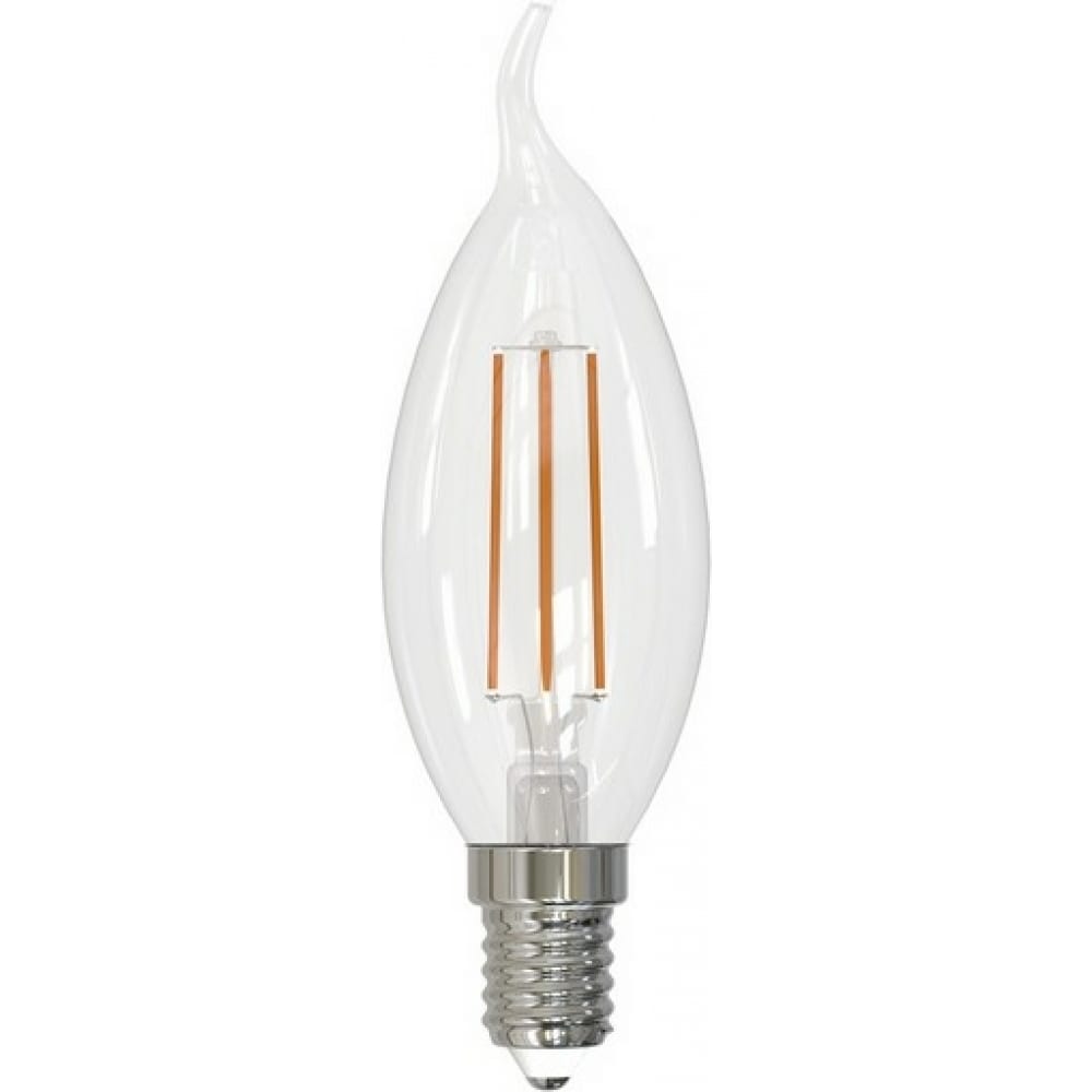 Светодиодная лампа Volpe LED-CW35-6W/4000K/E14/CL/SLF
