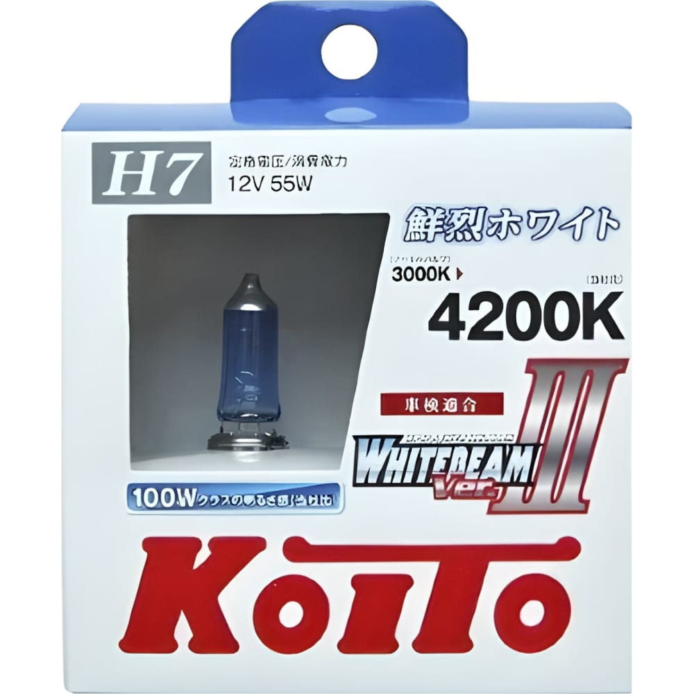 Высокотемпературная лампа KOITO Whitebeam H7