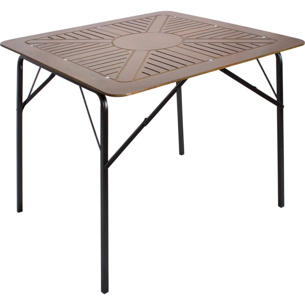 Складной квадратный стол Комплект-Агро Бистро