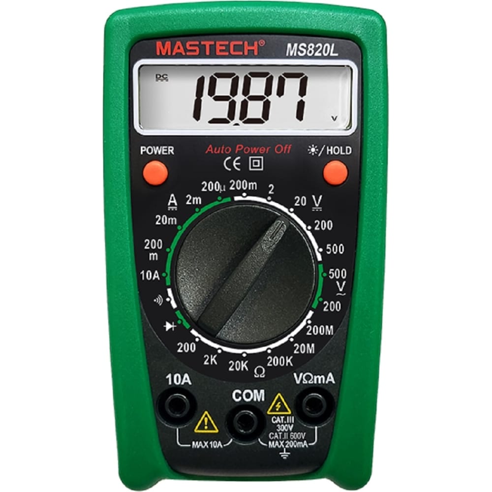 Карманный мультиметр Mastech MS820L