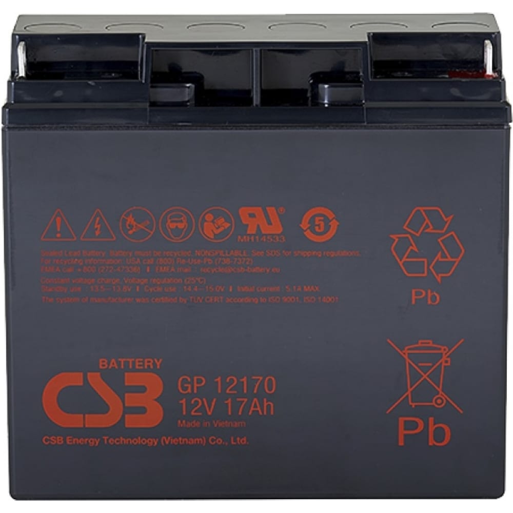 Аккумулятор для ИБП CSB GP12170