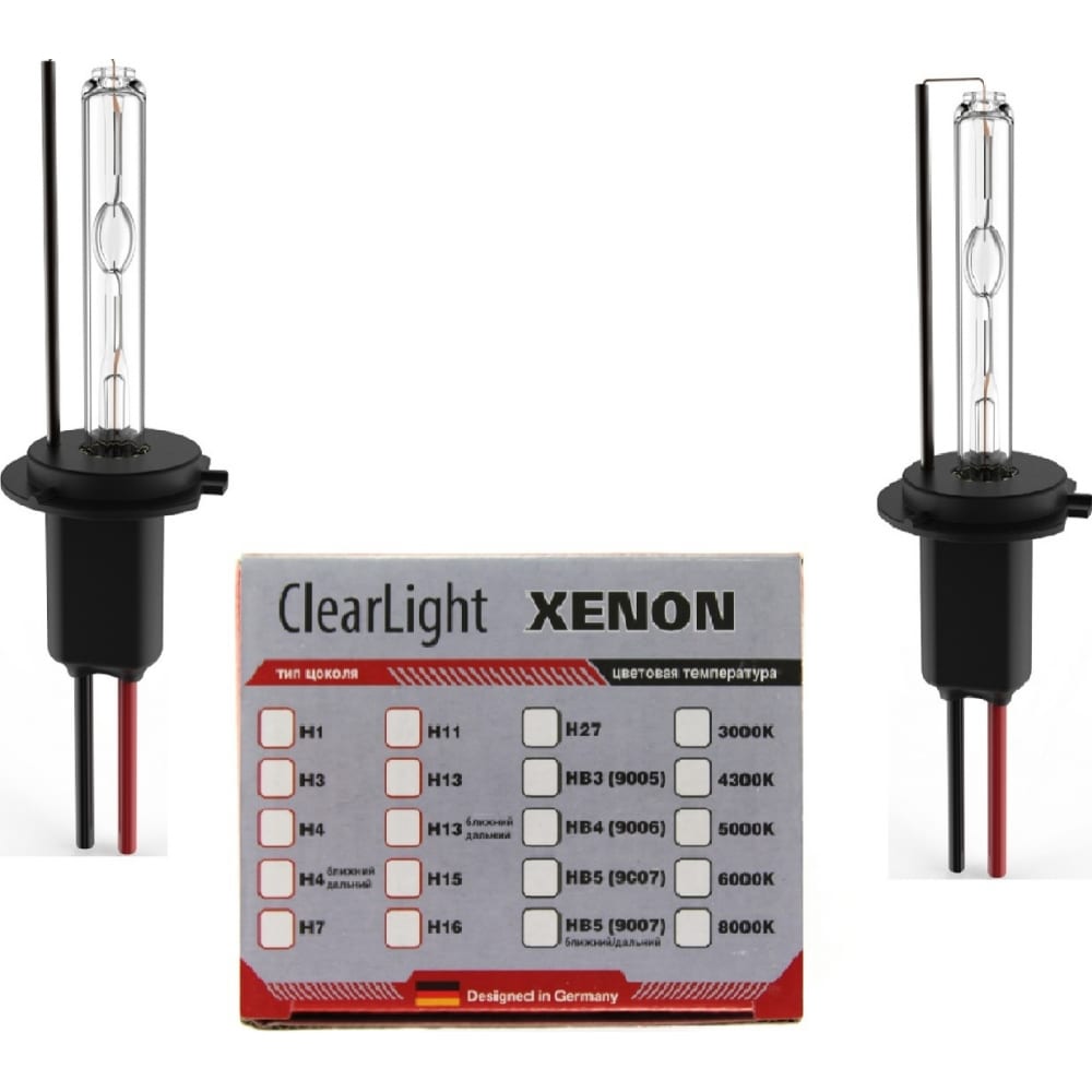 Ксеноновых комплект ламп Clearlight LDL 00H 760-0LL