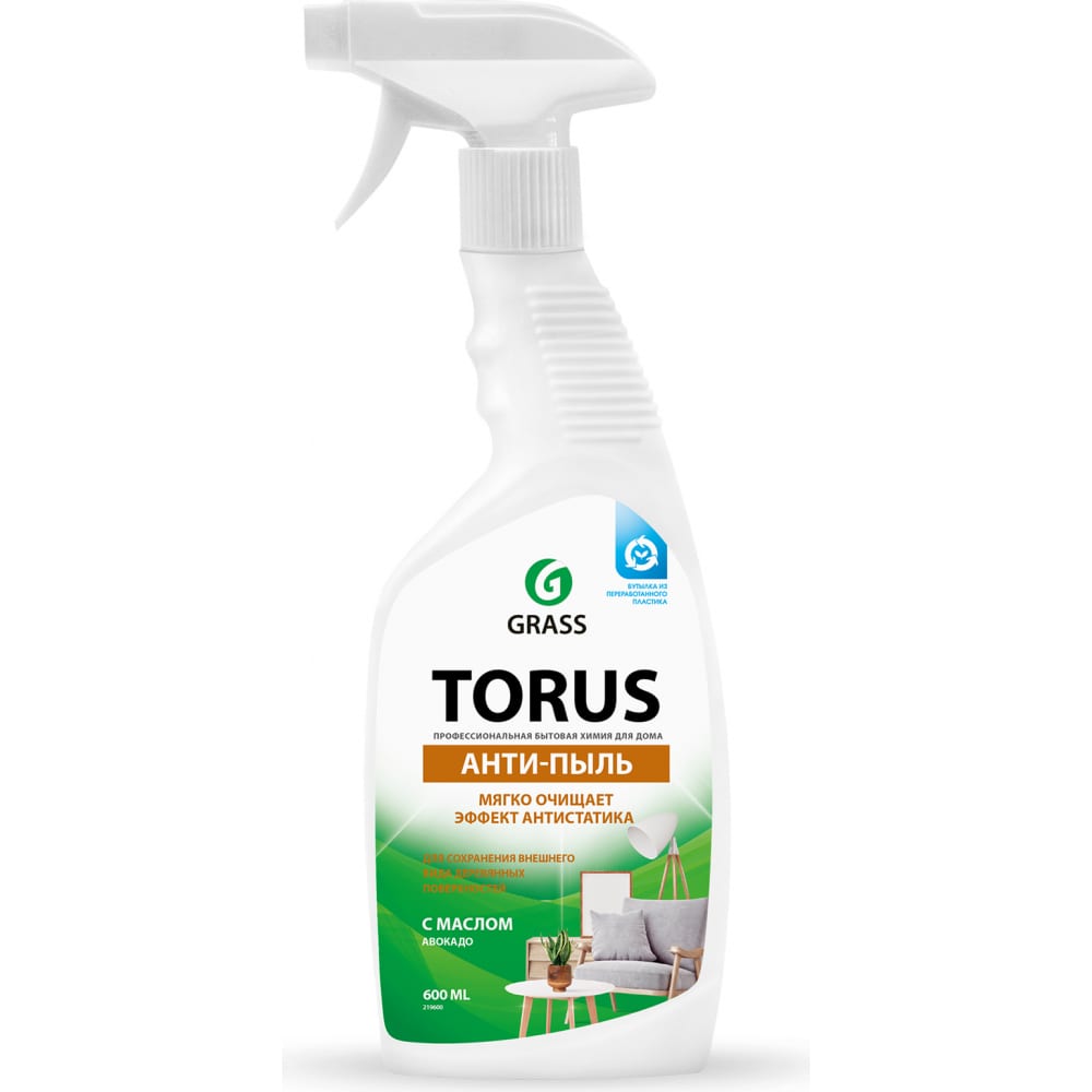 Очиститель-полироль для мебели Grass TORUS