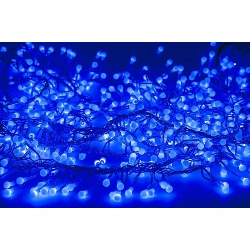 Гирлянда Neon-Night Мишура 3м, прозрачный ПВХ, 288LED синие