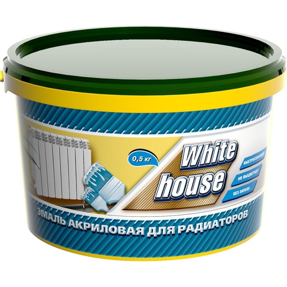 Акриловая эмаль для радиаторов White House 14372