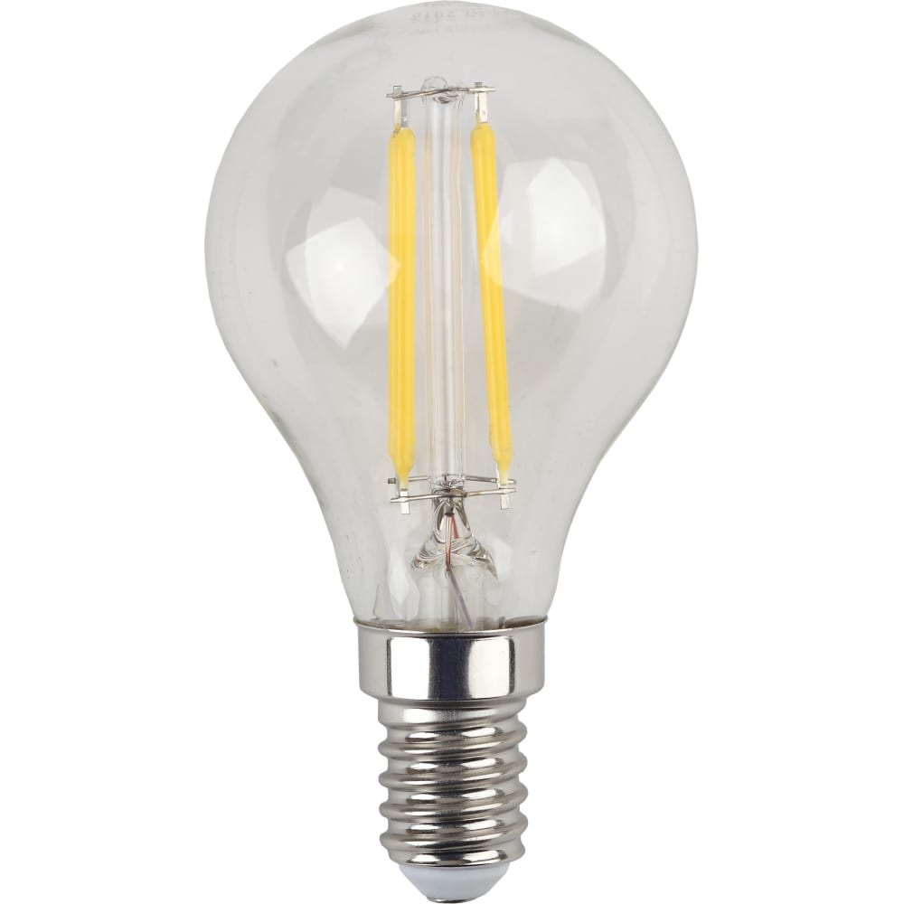 Филаментная лампа ЭРА F-LED P45-5W-827-E14