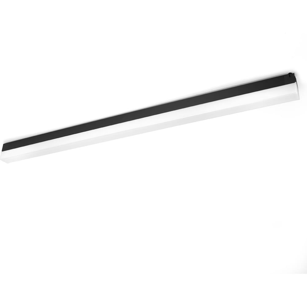 Трековый светодиодный линейный светильник FERON al121 RetailRay однофазный, на шинопровод, 40w, 4000k, 160 градусов, черный