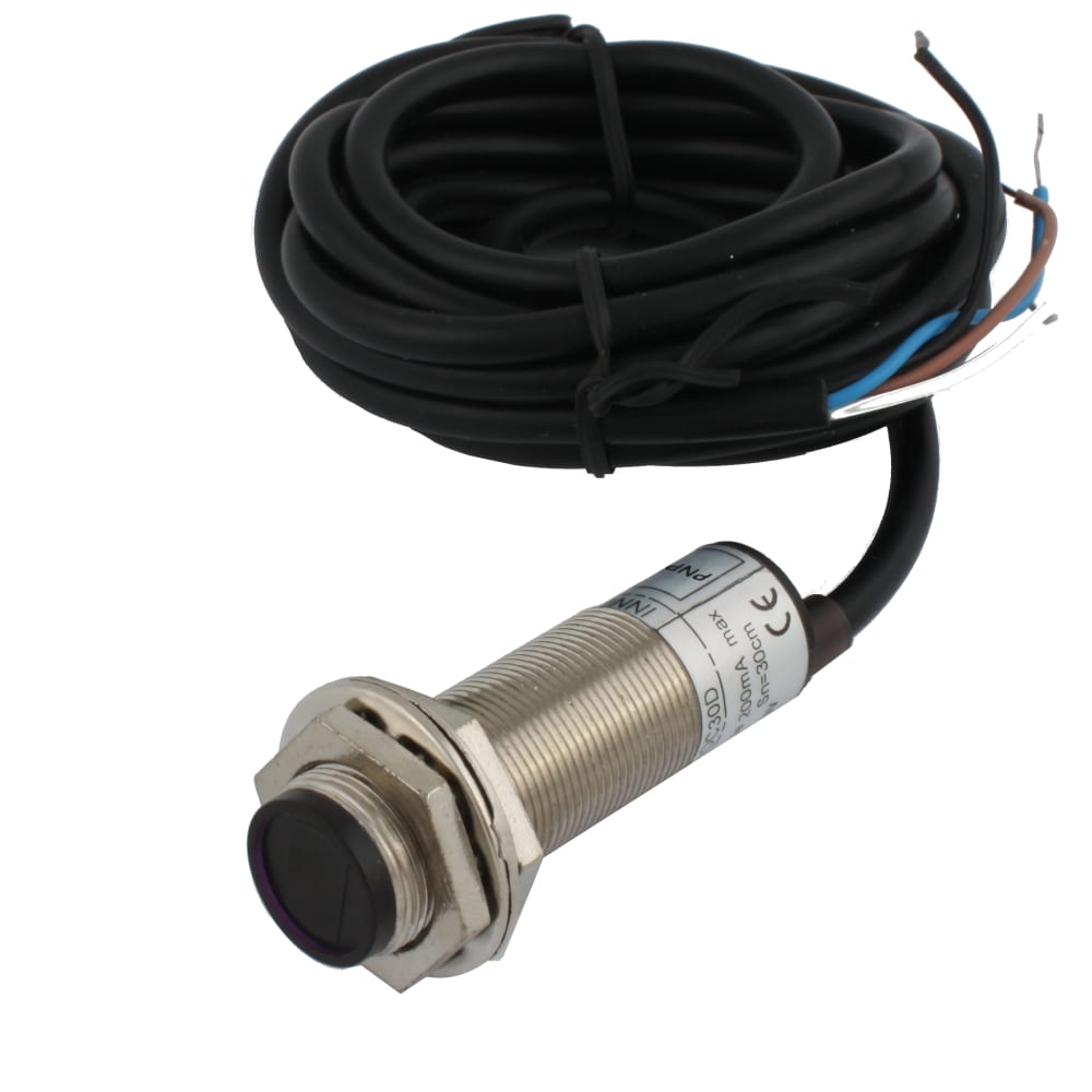 Диффузионный фотодатчик INNOCONT PES-D18-POC30D (cable)