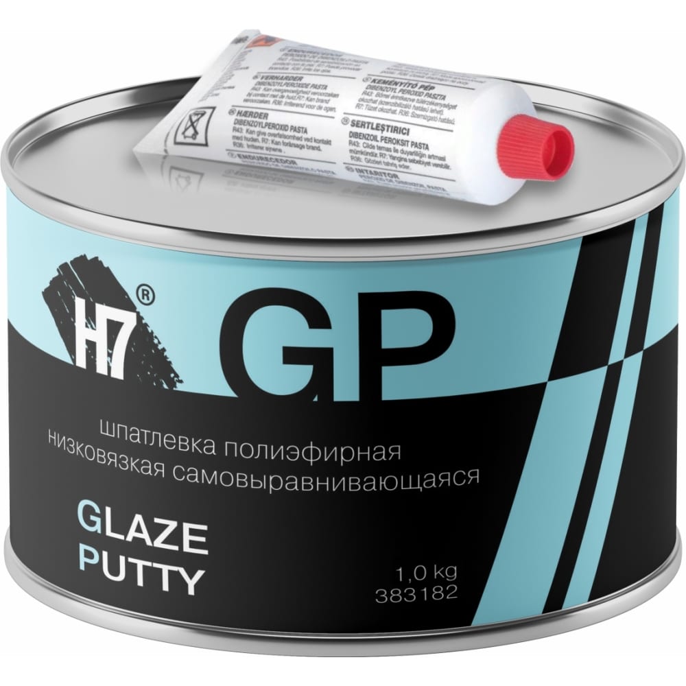 Полиэфирная низковязкая самовыравнивающаяся шпатлевка H7 Glaze Putty