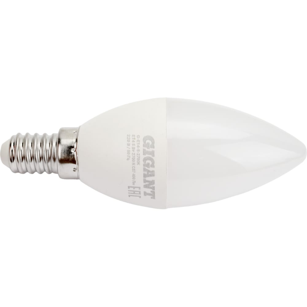 Светодиодная лампа Gigant G-E14-5-2700K