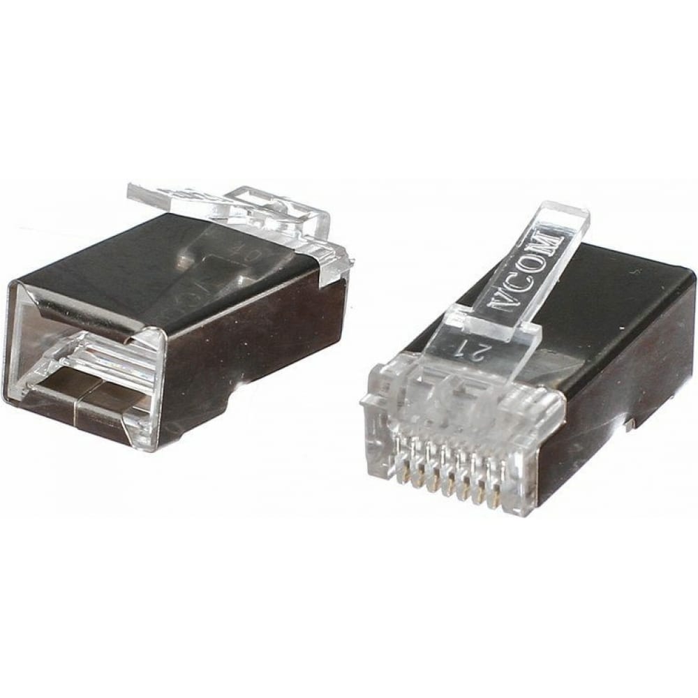 Экранированные коннекторы для FTP кабеля VCOM VNA2230-1/100