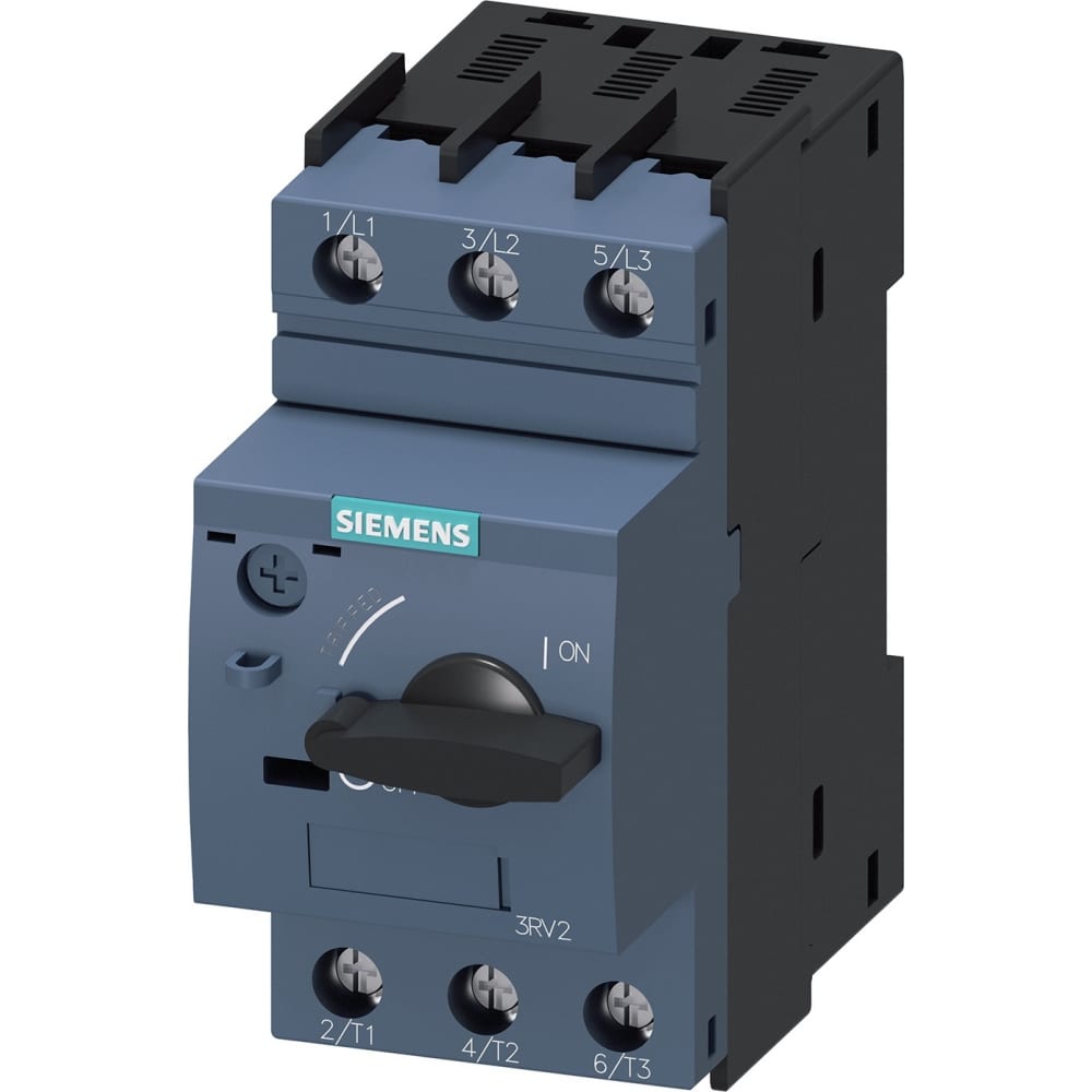 Автоматический выключатель для защиты электродвигателя Siemens 3RV20111DA10