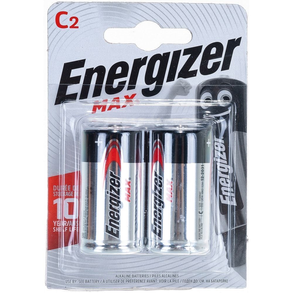 Батарейка Energizer Maximum LR14 C 1.5В бл/2 щелочная
