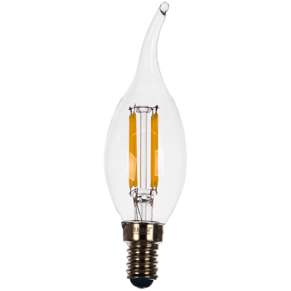 Светодиодная лампа Uniel LED-CW35-6W/WW/E14/CL GLA01TR