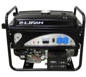 Генератор бензиновый LIFAN 6500E (5/5,5 кВт)