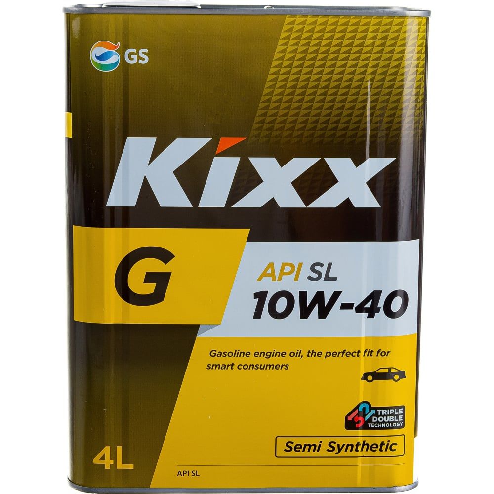 Полусинтетическое моторное масло KIXX G SL/CF 10W40