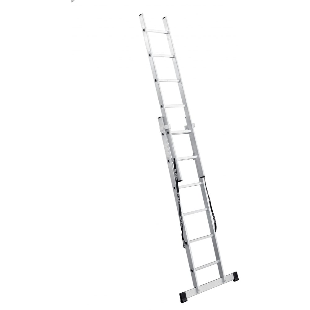 Алюминиевая двухсекционная лестница UFUK 411206