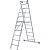 Индустриальная алюминиевая двухсекционная лестница Новая Высота 5220207